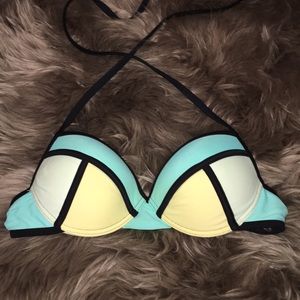 ❗️Bundle 3 Sale ❗️Blue and Green Bikini Top
